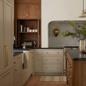 Beige Inset Kitchen 1