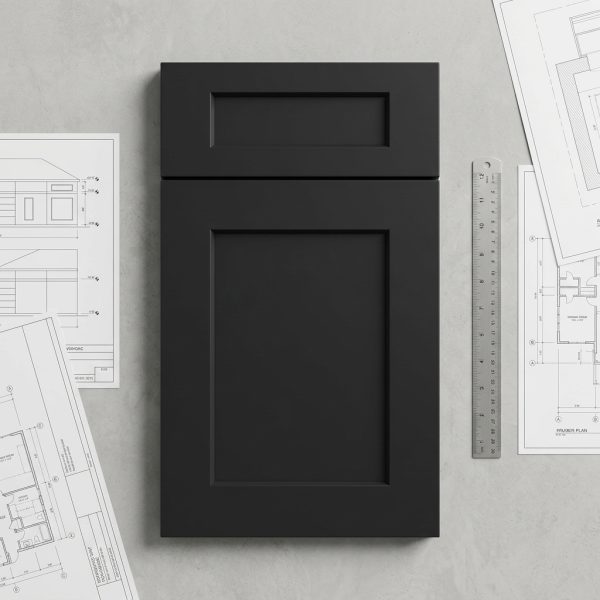 Black Shaker Door 1