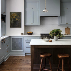 Blue Inset Kitchen 1