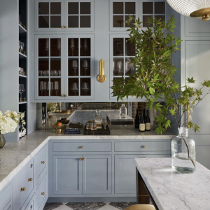 Blue Inset Kitchen 2