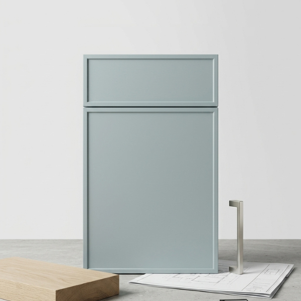 Blue Slim Door