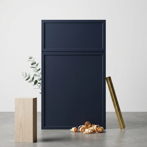 Navy Blue Slim Door