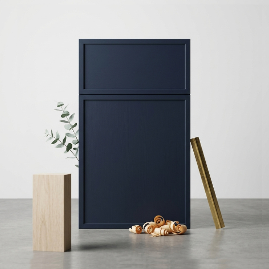 Navy Blue Slim Door