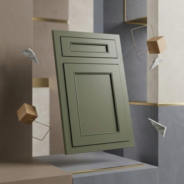 Olive Green Inset Door (2)