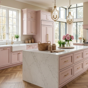 Pink Inset Kitchen (1)
