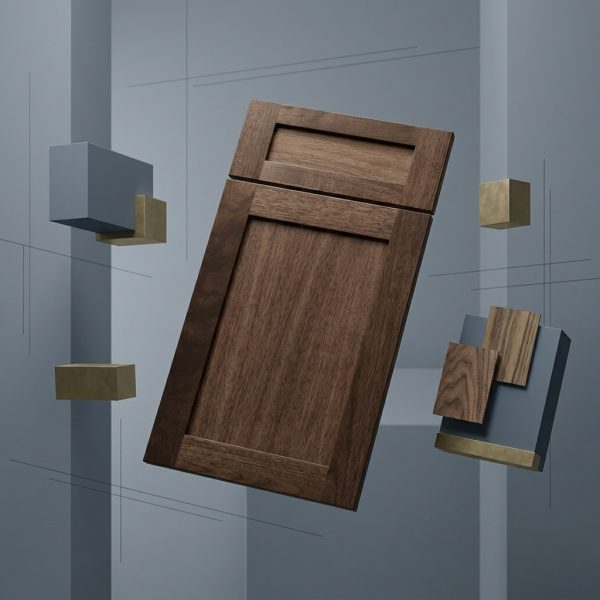 Walnut Shaker Door