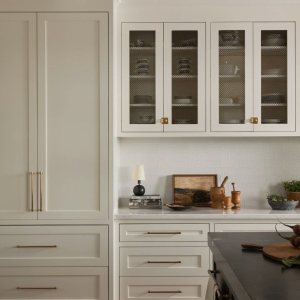 White Inset Cabinet