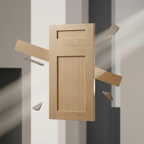 White Oak Shaker Door