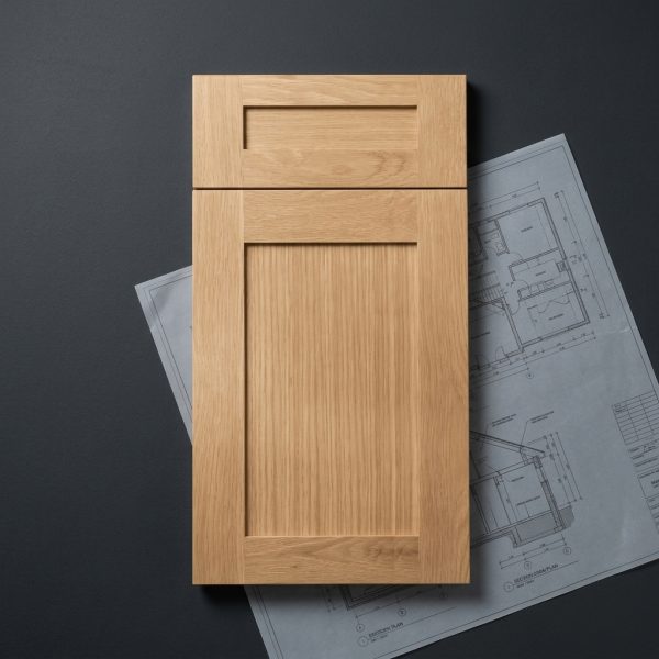 White Oak Shaker Door