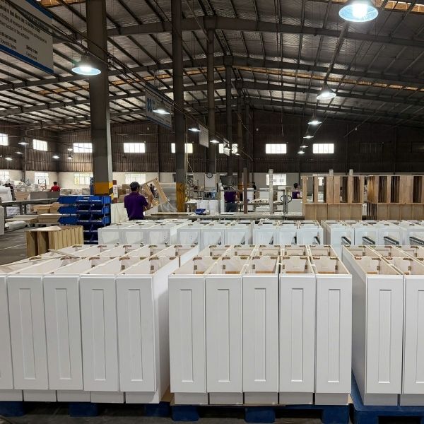 Kitchen cabinet structure and material construction for long-term durability
