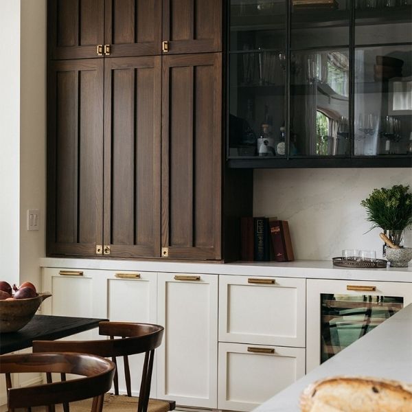 Shaker cabinets used in commercial and hospitality interior projects