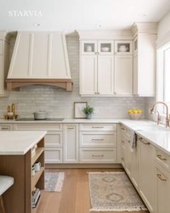 cabinets for rental properties in a modern multi-unit apartment kitchen