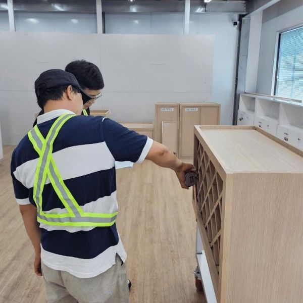 quality control inspection in cabinet manufacturing Vietnam