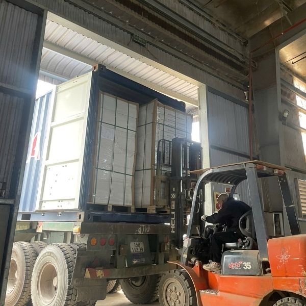 black kitchen cabinets packaging export container shipping