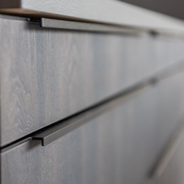 Natural wood materials used in high-quality cabinets
