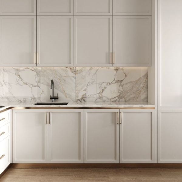 Future trends in modern shaker cabinets featuring slim profiles and integrated storage solutions