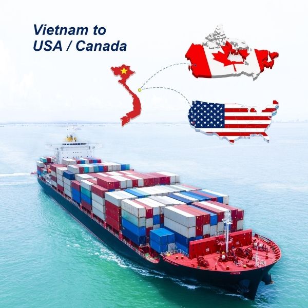 Ocean freight shipping kitchen cabinets from Vietnam to USA