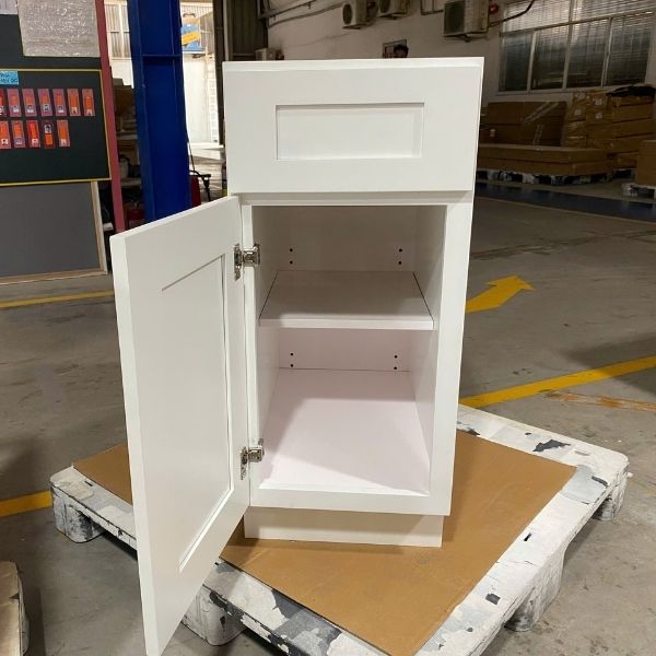 Plywood cabinet box construction with dovetail drawer system