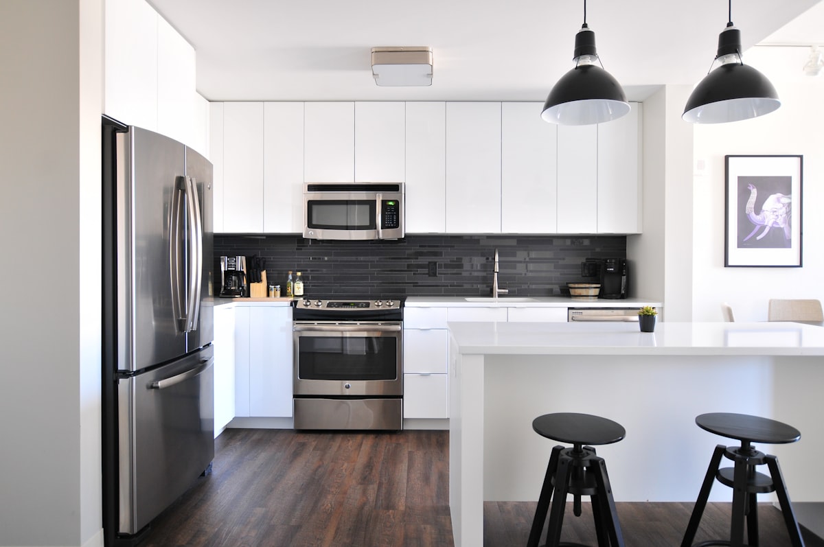 Modern Kitchen with RTA Cabinets – Vietnam OEM Manufacturer Wholesale RTA kitchen cabinet installation modern kitchen design Vietnam OEM manufacturer wholesale