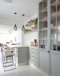 Slim shaker cabinets vs traditional shaker cabinets comparison in modern kitchen design