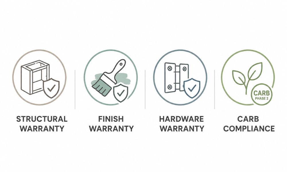 Kitchen cabinet warranty coverage