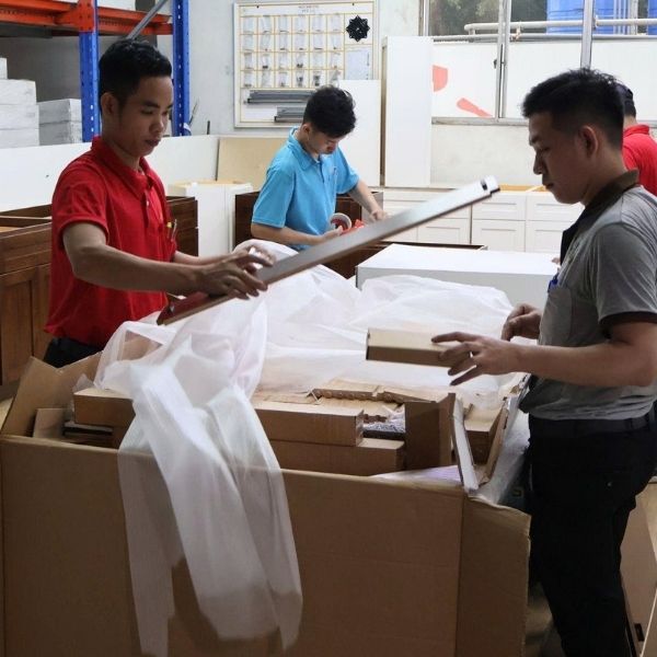 Pre shipment inspection kitchen cabinets Vietnam