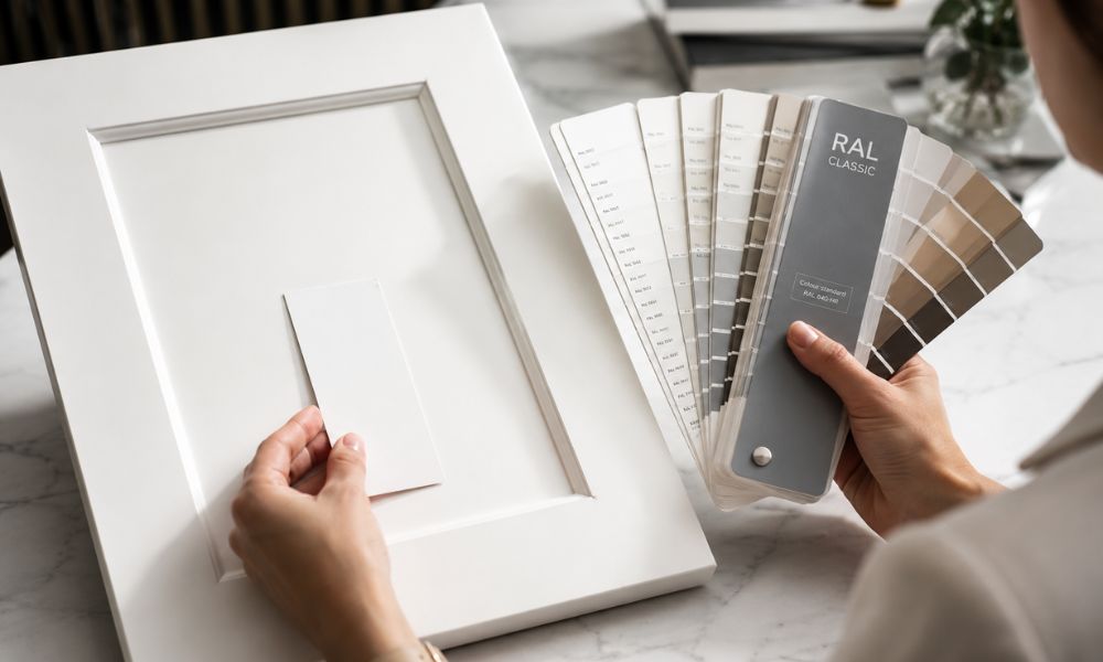 RAL color matching for lacquer kitchen cabinets