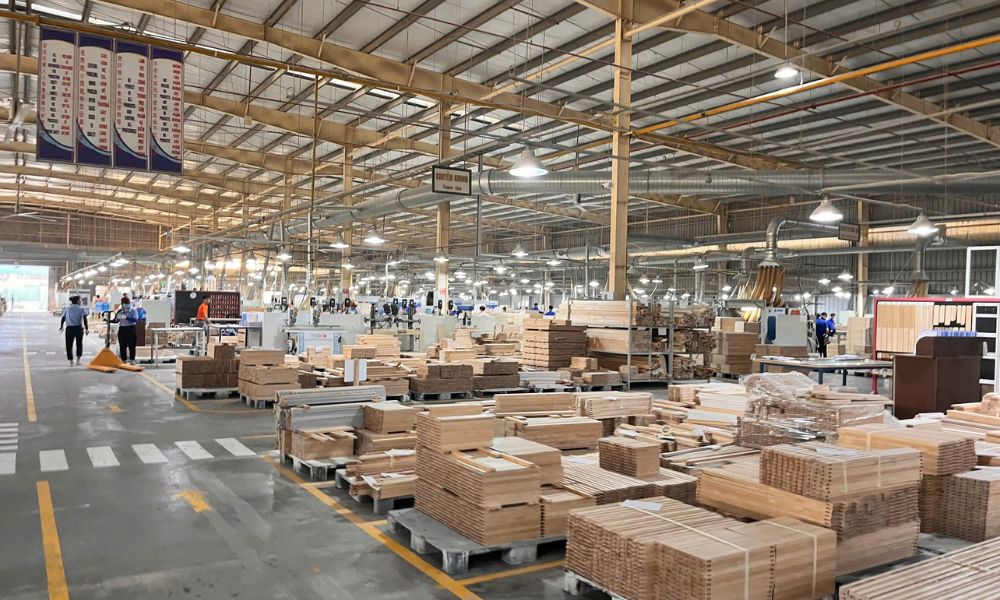 Vietnam thermofoil kitchen cabinet factory