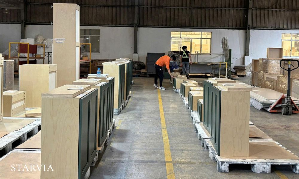kitchen cabinet edge profile quality control