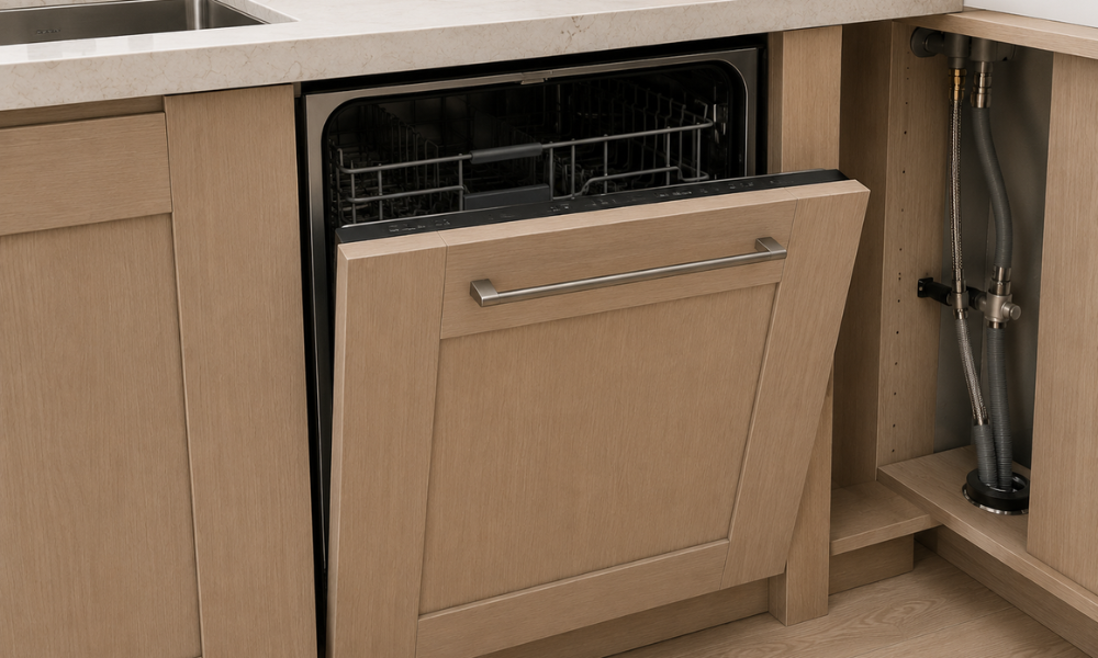 Panel-ready dishwasher cabinet opening dimensions
