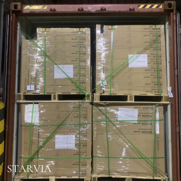 Private label kitchen cabinets Vietnam FOB shipment in 40ft container