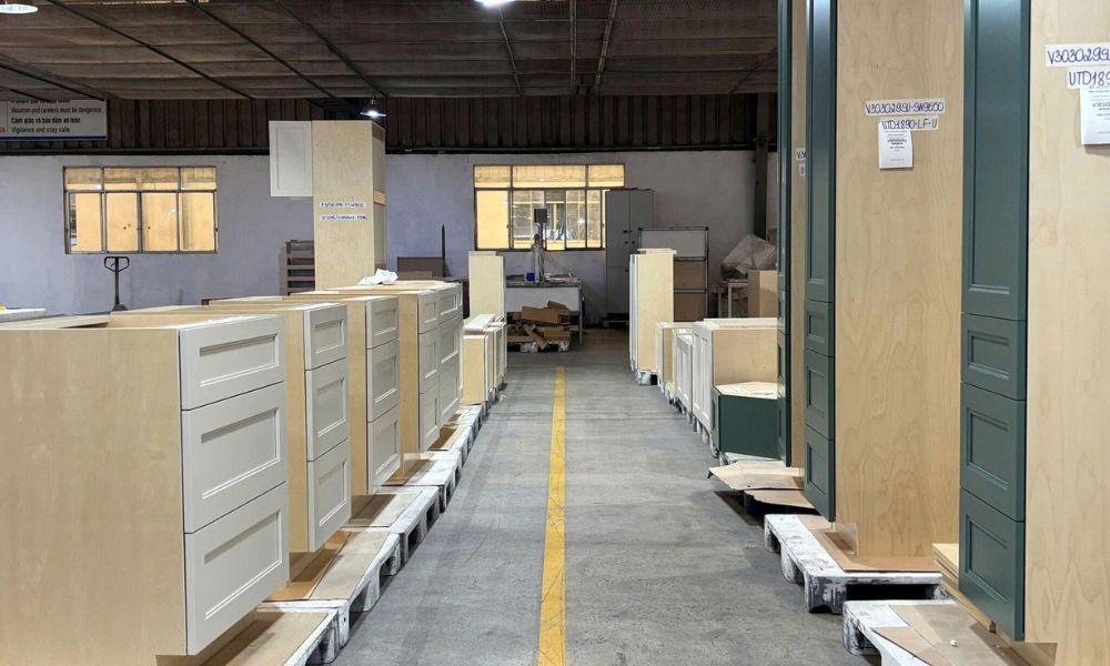 Kitchen cabinet standard sizes wholesale OEM 3-inch modular system
