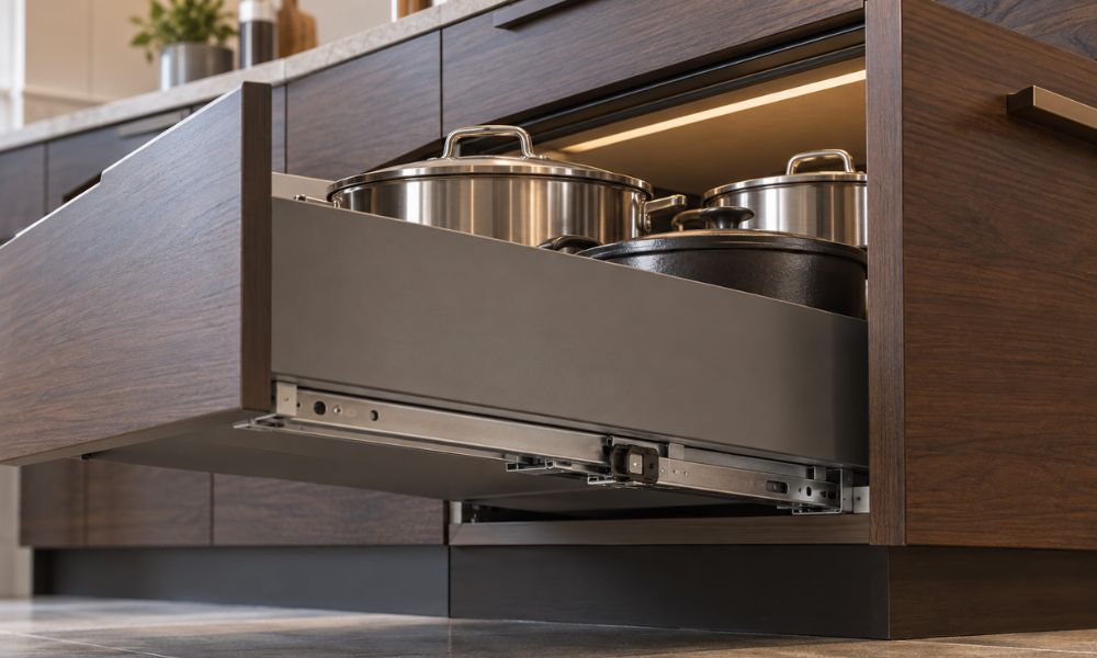 Kitchen cabinet hardware brands wholesale OEM drawer slide weight capacity
